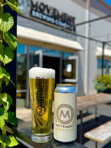 Movement California Lager // 4 Pack-16oz cans