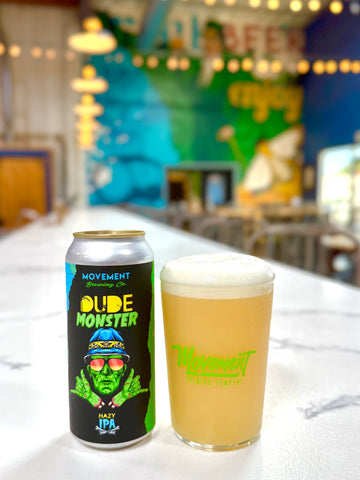 Dude Monster // Hazy IPA // 4 Pack-16oz cans
