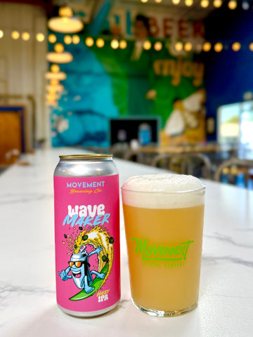 Wave Maker // Hazy IPA // 4 Pack-16oz cans