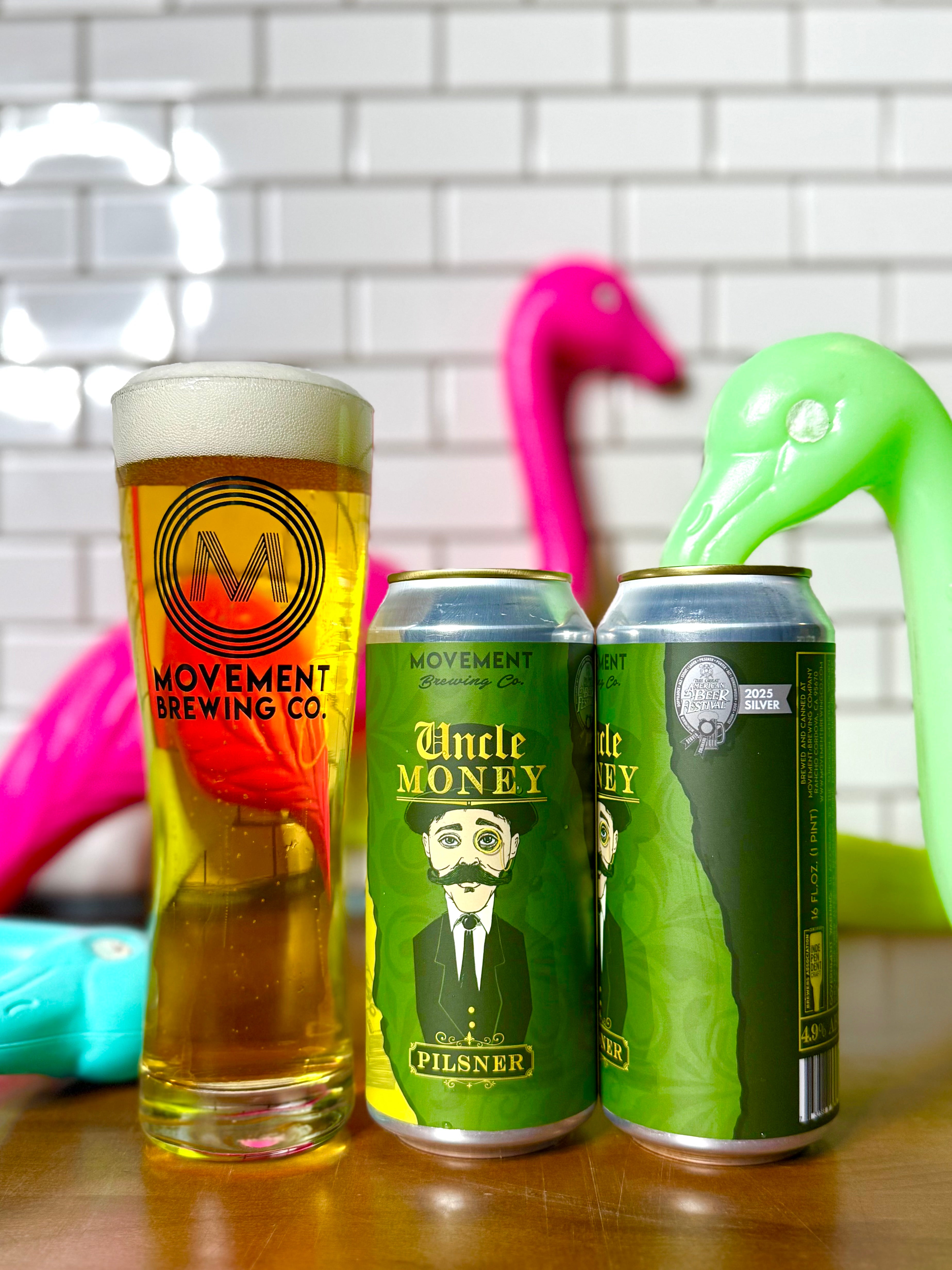 money tree beer Uncle Money // Pilsner // 4 Pack- 16oz cans