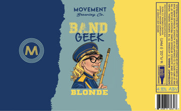 Band Geek // Blonde // 4 Pack- 16oz cans