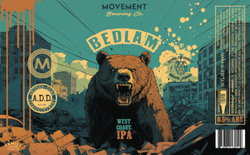 Bedlam // West Coast IPA // 4 Pack-16oz cans