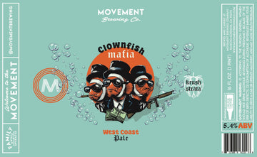 Clownfish Mafia // West Coast Pale // 4 Pack-16oz cans