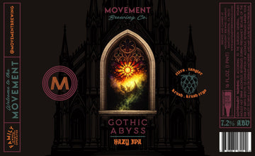 Gothic Abyss // Hazy IPA // 4 Pack-16oz cans