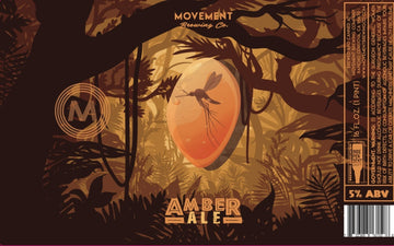 Amber Ale // Amber Ale // 4 Pack-16oz cans