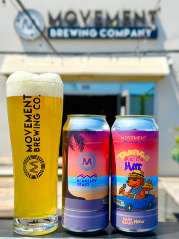 Tropics like it's Hot // West Coast Pilsner // 4 Pack-16oz cans