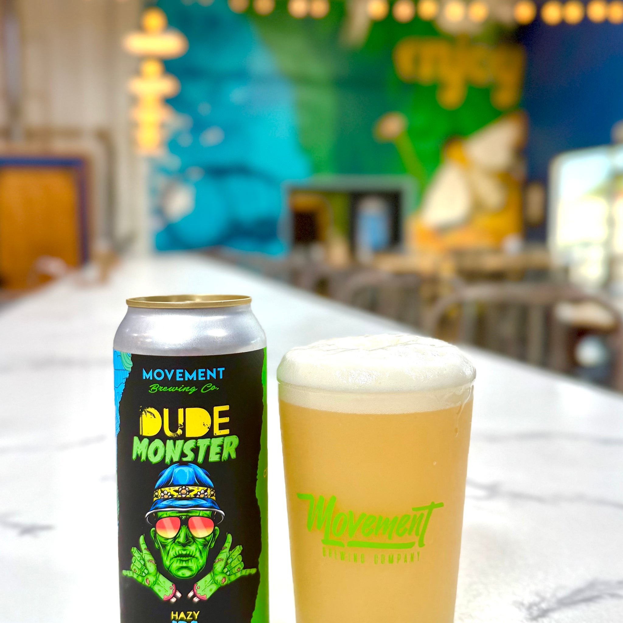 Dude Monster // Hazy IPA // 4 Pack-16oz cans