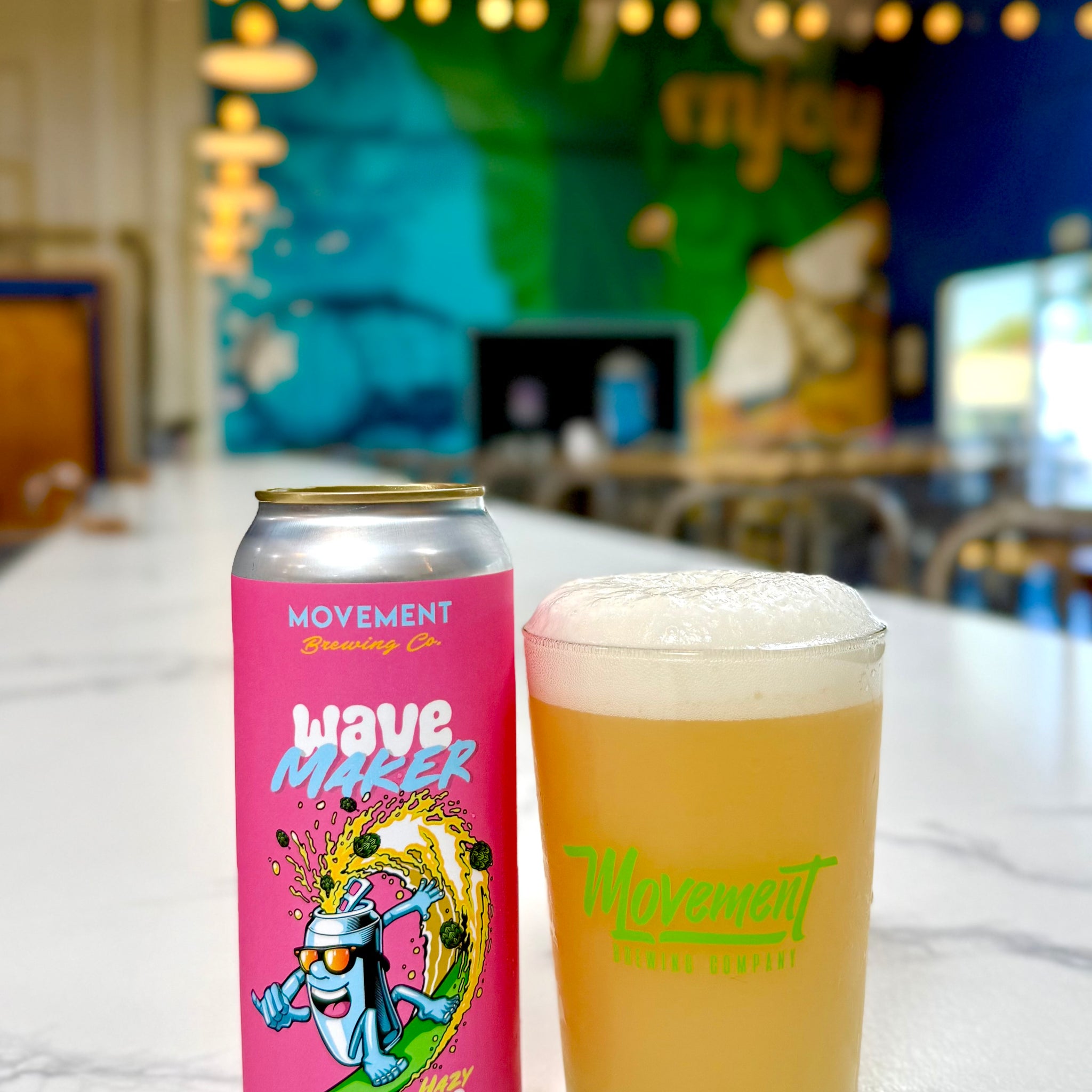 Wave Maker // Hazy IPA // 4 Pack-16oz cans