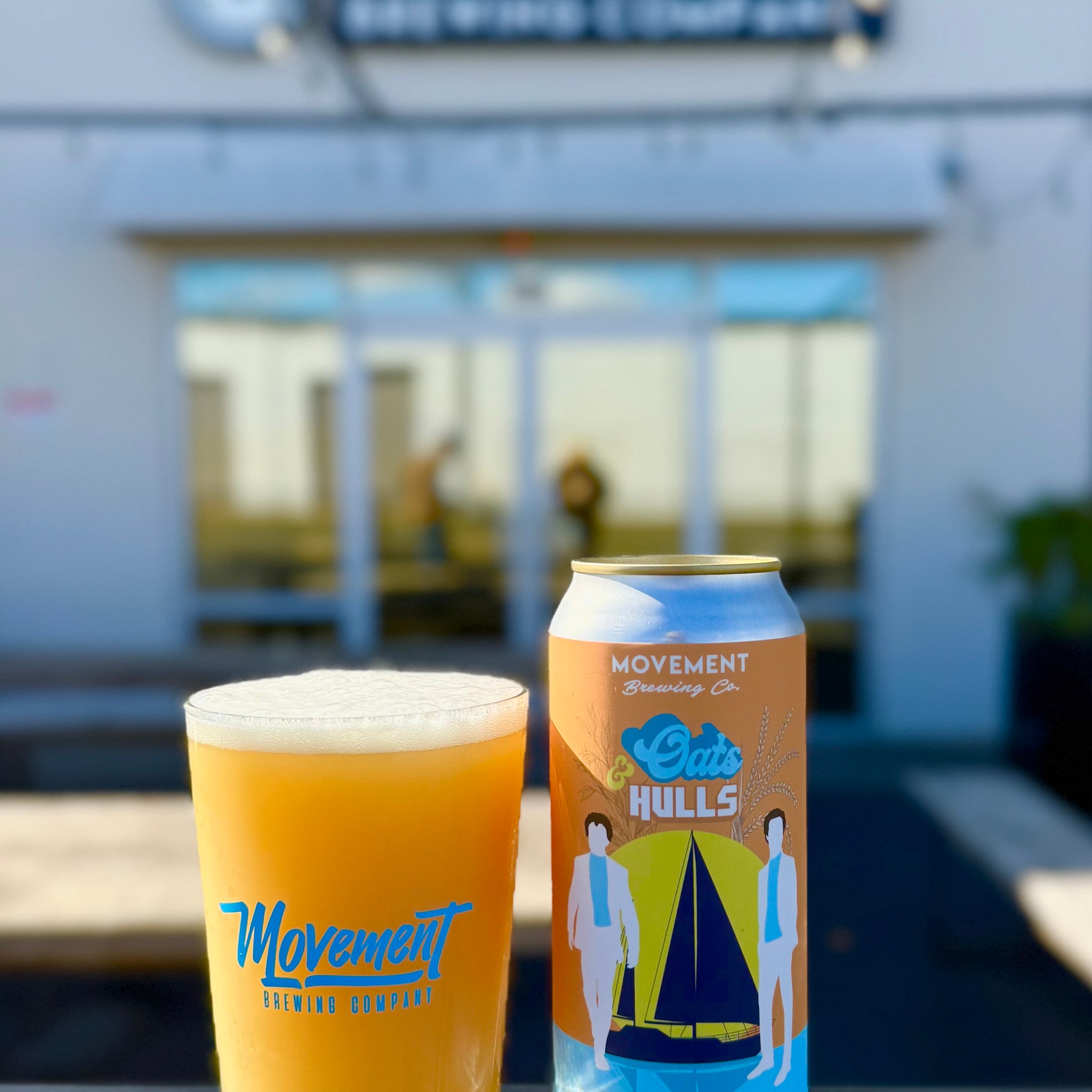 Oats & Hulls // Hazy IPA // 4 Pack-16oz cans