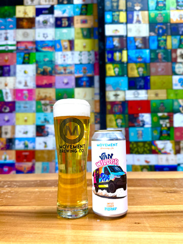 Van Wilder // West Coast Pilsner // 4 Pack- 16oz cans