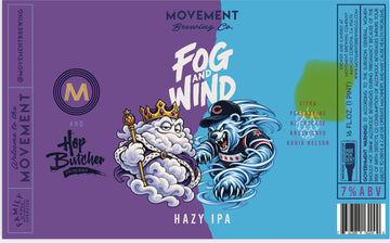 Fog and Wind // Hazy IPA // 4 Pack-16oz cans