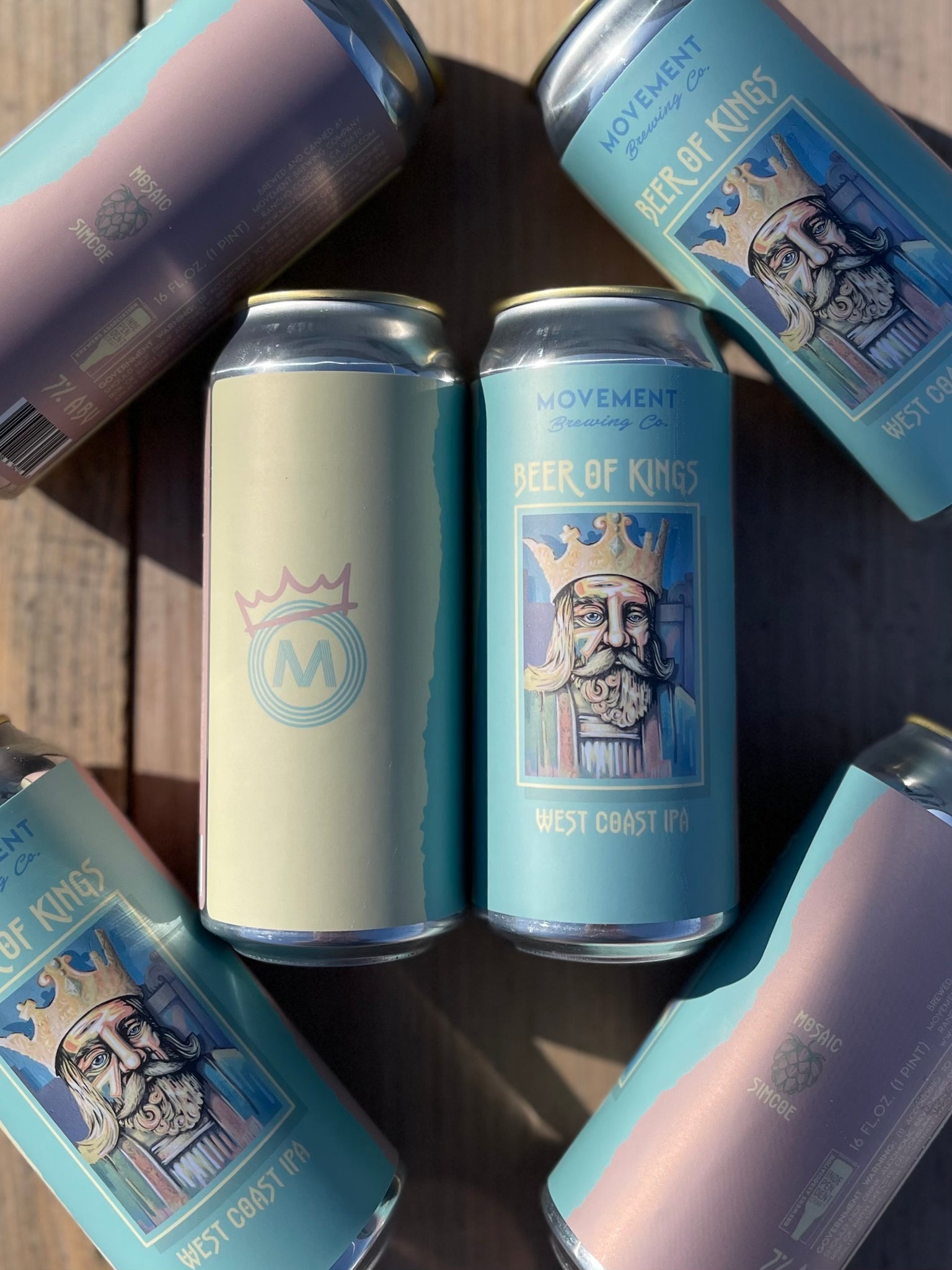 Beer of Kings // West Coast IPA // 4 Pack-16oz cans
