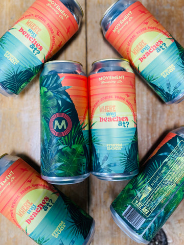 Where My Beaches At? // Fruited Sour // 4 Pack-16oz cans