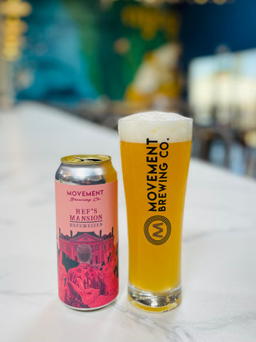 Hef's Mansion // Hefeweizen // 4 Pack-16oz cans