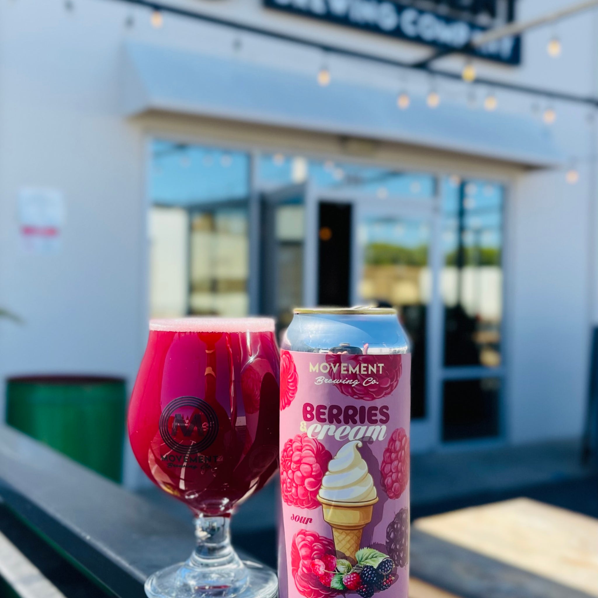 Berries & Cream // Fruited Sour // 4 Pack-16oz cans