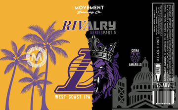Rivalry Series Part 5 // West Coast IPA // 4 Pack-16oz cans