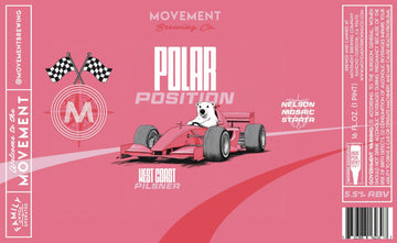 Polar Position // West Coast Pilsner // 4 Pack- 16oz cans