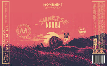 Sunrise Crush // West Coast IPA // 4 Pack-16oz cans